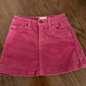 Jamie Kay corduroy skirt girls size 4 mini pink fuchsia